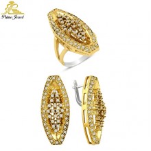 Gümüş Taşlı Set